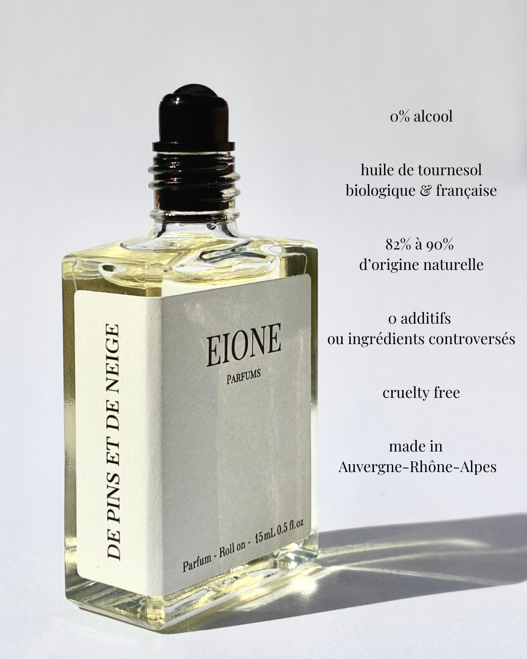 DE PINS ET DE NEIGE - Parfum huile roll on