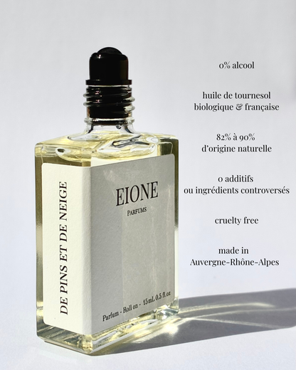 DE PINS ET DE NEIGE - Parfum huile roll on
