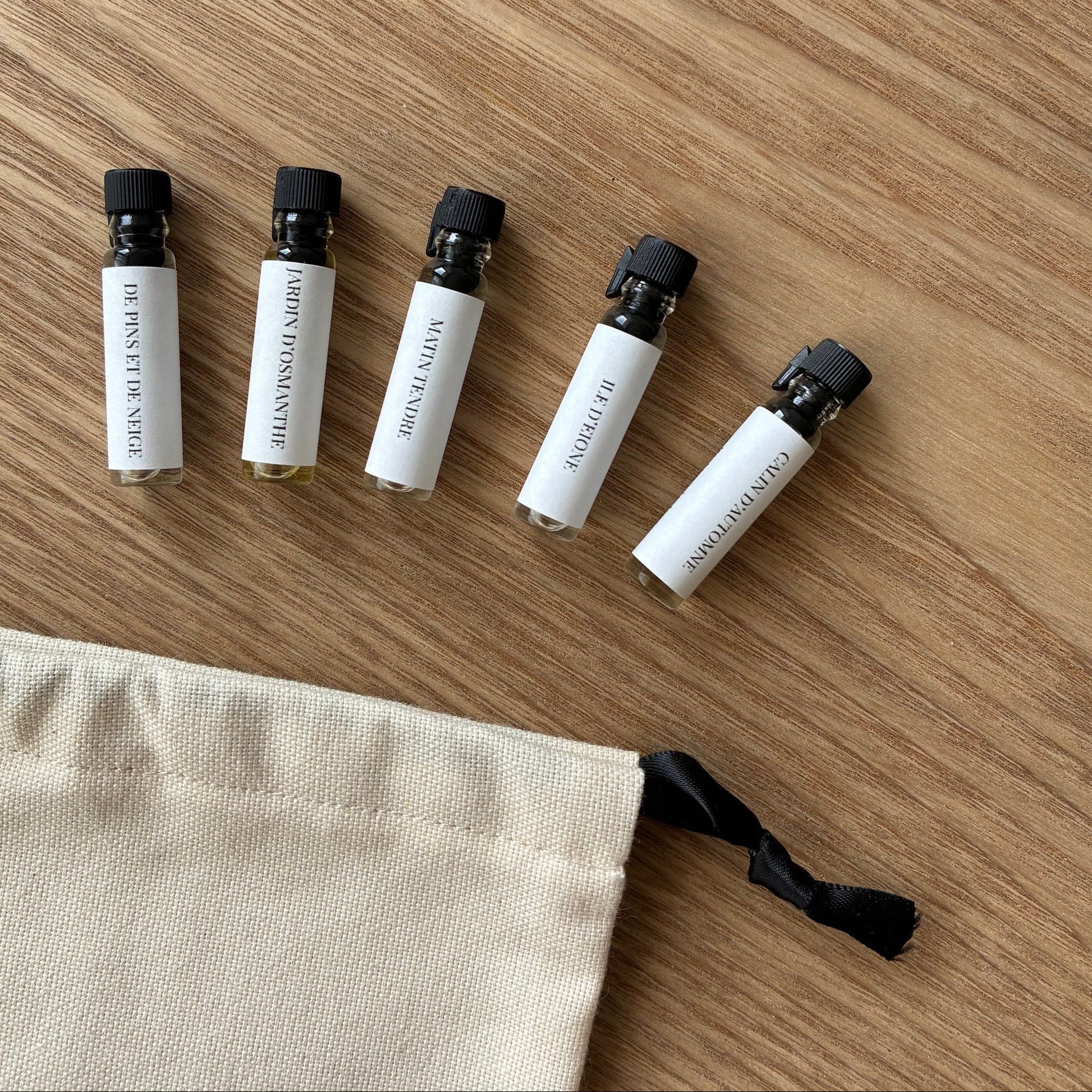 kit découverte parfums Eione Parfums parfums écoresponsable made in France